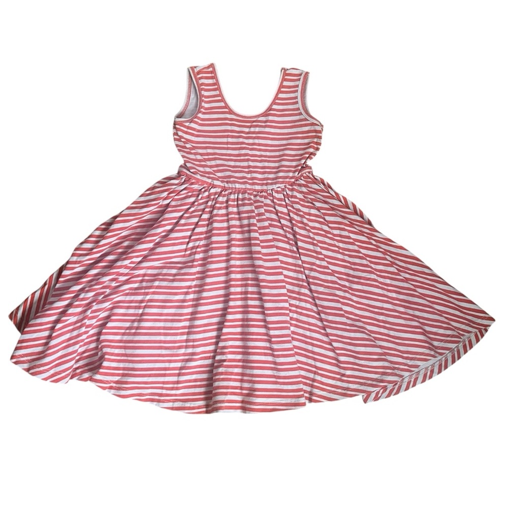 Alice + Ames (4T) Striped Twirl Tank Dress